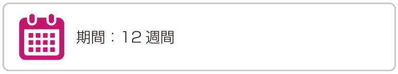 期間：12週間